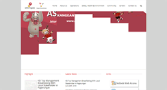 Desktop Screenshot of kangean-energy.com